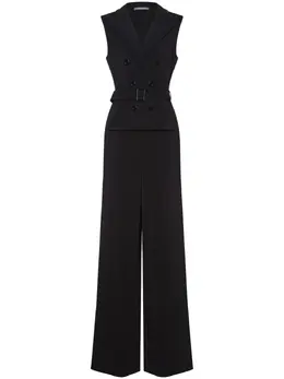 Alberta Ferretti: Чёрный комбинезон 