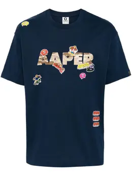 AAPE BY *A BATHING APE®: Футболка с принтом 