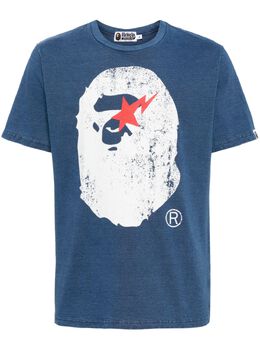 A BATHING APE®: Футболка с принтом 