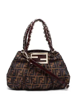 Fendi Pre-Owned: Коричневая сумка 