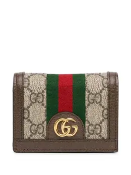 Gucci Pre-Owned: Коричневый кошелёк