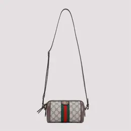 Gucci: Бежевая сумка  Ophidia