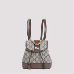 Gucci: Бежевый рюкзак  Ophidia