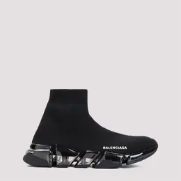 Balenciaga: Чёрные кроссовки  Speed.2