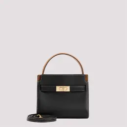 Tory Burch: Чёрная сумка  Lee Radziwill Petite