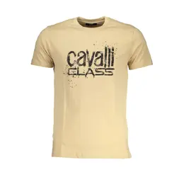 Cavalli Class: Бежевая футболка 