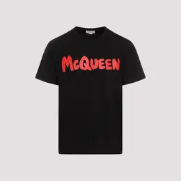 Alexander Mcqueen: Чёрная футболка 