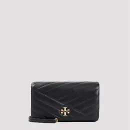 Tory Burch: Чёрный кошелёк  Kira Chevron