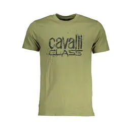 Cavalli Class: Зелёная футболка 