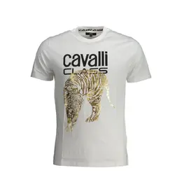 Cavalli Class: Белая футболка 