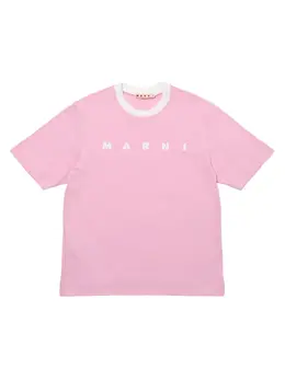 MARNI JUNIOR: Хлопковая футболка 