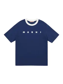 MARNI JUNIOR: Хлопковая футболка 