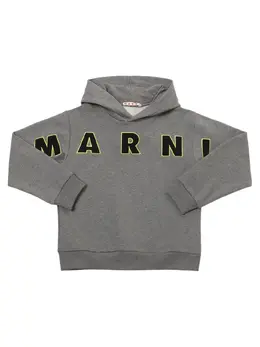 MARNI JUNIOR: Толстовка с вышивкой 