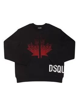 DSQUARED2: Хлопковый свитшот 