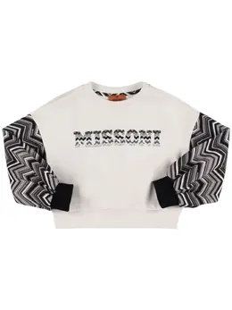 MISSONI: Хлопковый свитшот 