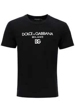 Dolce & Gabbana: Футболка  DG с принтом