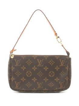 Louis Vuitton Pre-Owned: Коричневая сумка 