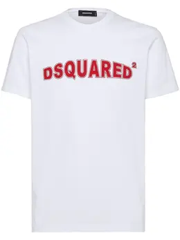 DSQUARED2: Футболка с принтом 