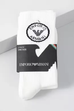 Emporio Armani: Белые носки 