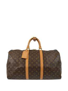 Louis Vuitton Pre-Owned: Коричневая сумка