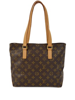 Louis Vuitton Pre-Owned: Коричневая сумка-шоппер 