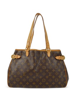 Louis Vuitton Pre-Owned: Коричневая сумка-шоппер