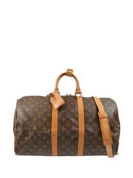 Louis Vuitton Pre-Owned: Коричневая сумка