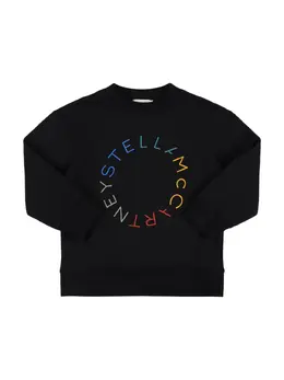 STELLA MCCARTNEY KIDS: Хлопковый свитшот 