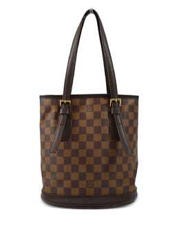 Louis Vuitton Pre-Owned: Коричневая сумка-шоппер