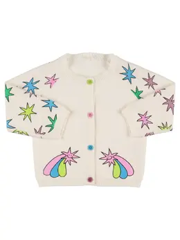 STELLA MCCARTNEY KIDS: Хлопковый кардиган 