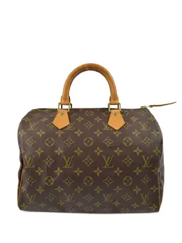 Louis Vuitton Pre-Owned: Коричневая сумка