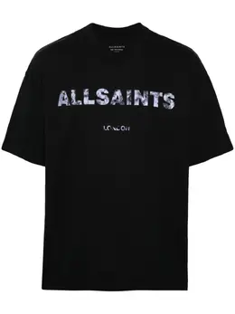 AllSaints: Хлопковая футболка