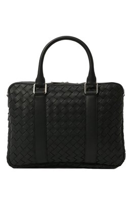 Bottega Veneta: Чёрная сумка 