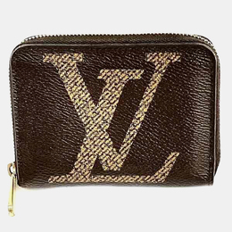 Louis Vuitton: Коричневый кошелёк  Zippy