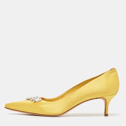 Manolo Blahnik: Жёлтые туфли 