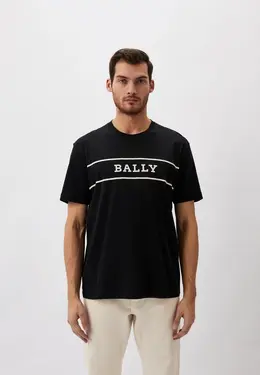 Bally: Чёрная футболка 