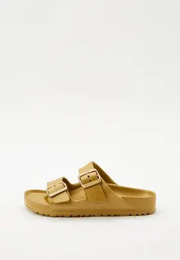 Birkenstock: Золотые шлёпанцы 