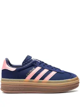 adidas: Голубые кроссовки  Gazelle