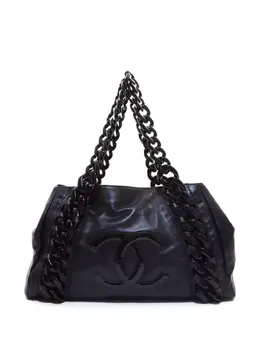 CHANEL Pre-Owned: Чёрная сумка 