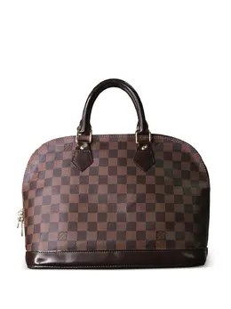 Louis Vuitton Pre-Owned: Коричневая сумка-шоппер 