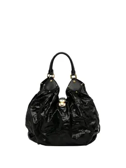 Louis Vuitton Pre-Owned: Чёрная сумка 