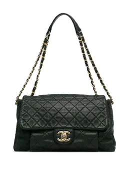 CHANEL Pre-Owned: Чёрная сумка 