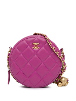 CHANEL Pre-Owned: Розовый клатч 