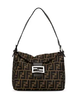 Fendi Pre-Owned: Коричневая сумка 