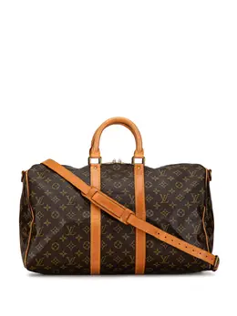 Louis Vuitton Pre-Owned: Коричневая сумка 