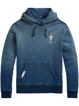 Polo Ralph Lauren: Голубая толстовка 