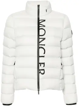 Moncler: Белая куртка 