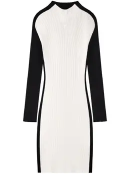Courrèges: Трикотажное платье 