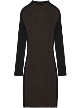 Courrèges: Трикотажное платье 