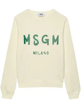 MSGM: Свитшот с принтом 